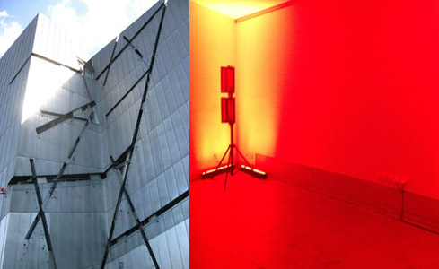 Light art, Sonic art,Libeskind building,